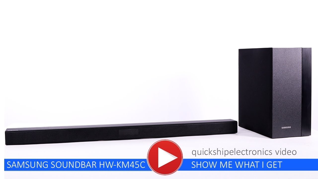 Samsung hw-km45c soundbar user manual